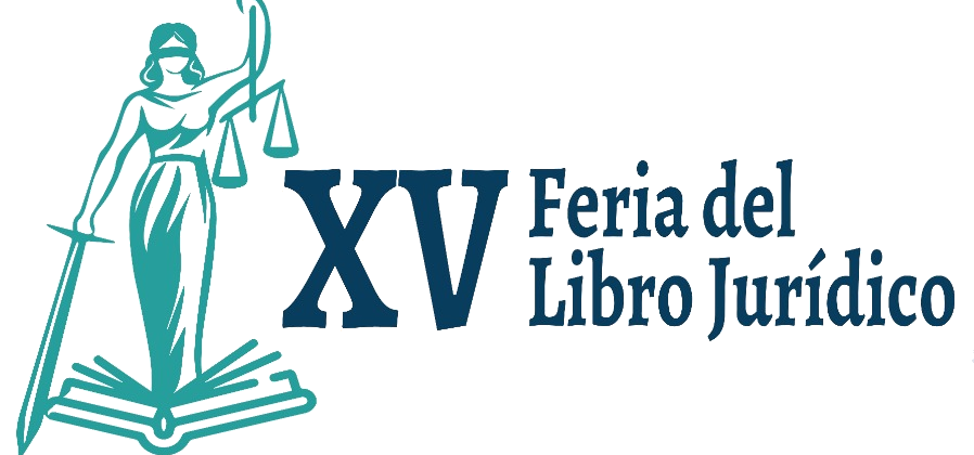 Isologo de la XV Feria del Libro Jurídico 2026